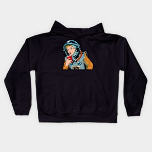 Astronaut girl Kids Hoodie